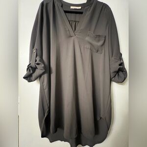 Lush Army Green Blouse